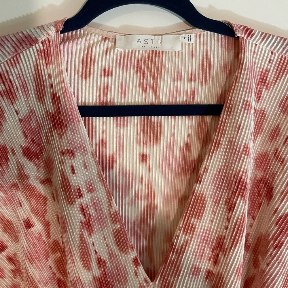 ASTR Pink Bodysuit
